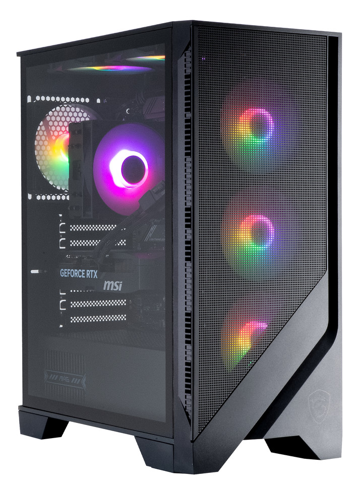 Cobalt x POWERED BY MSI - Tier 2 - RTX 5070 - Ryzen 7 9700X3 - 32GB - 2TB SSD front