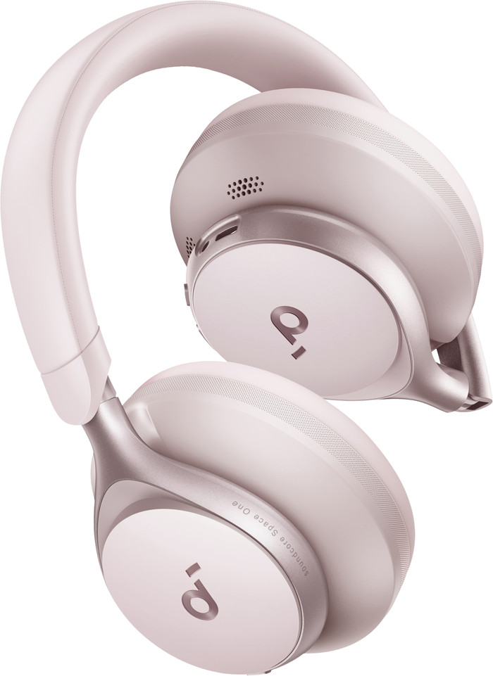 Anker soundcore Space One ワイヤレスヘッドホン ピンク Soundcore Space One Pink | Coolblue | Headphones