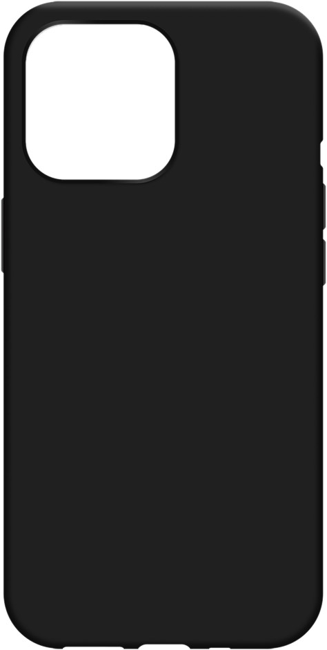 Just in Case Soft Design Apple iPhone 14 Pro Max Back Cover Black front