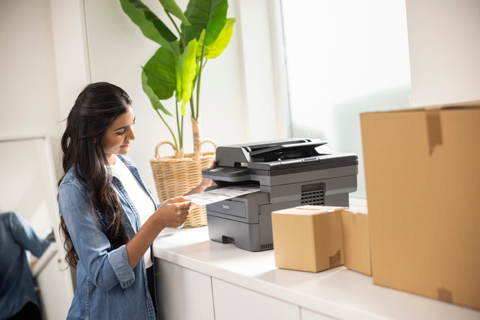 Brother DCP-L2660DW product in use