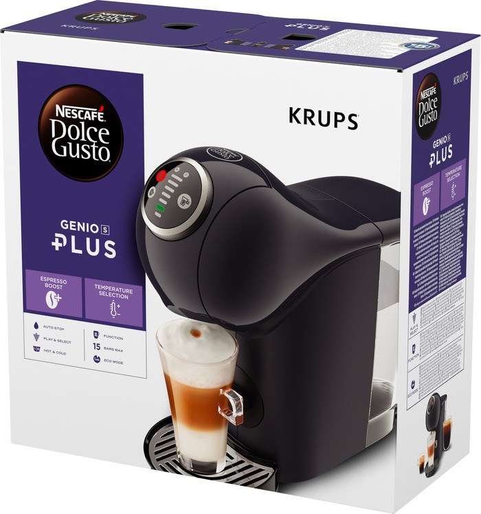 Krups Dolce Gusto Genio S Plus KP340B Cosmic Gray packaging