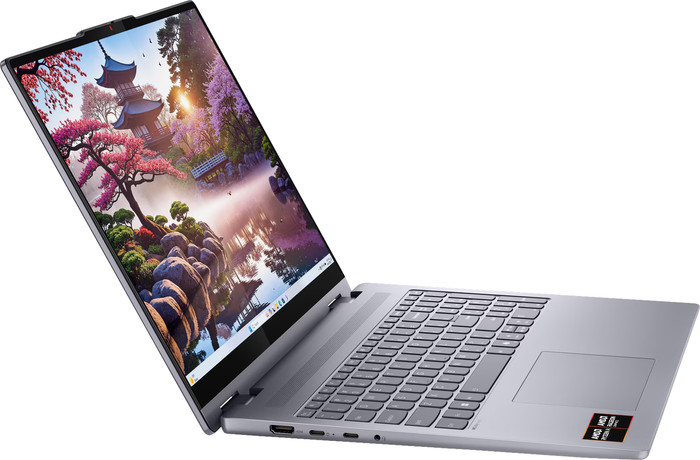 Lenovo IdeaPad 5 2-in-1 16AKP10 Copilot+ PC - 16" - AMD Ryzen AI 5 - 16GB RAM/512GB SSD linke seite