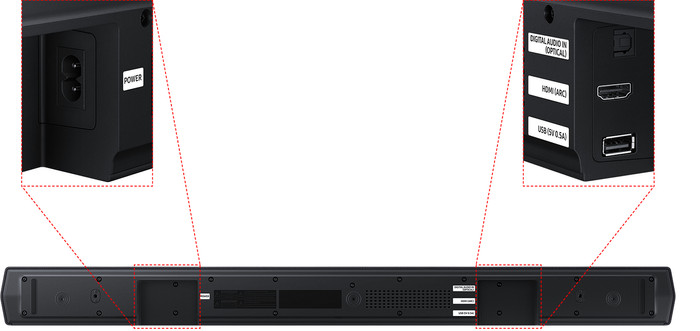 Samsung HW-B450F (2025) detail