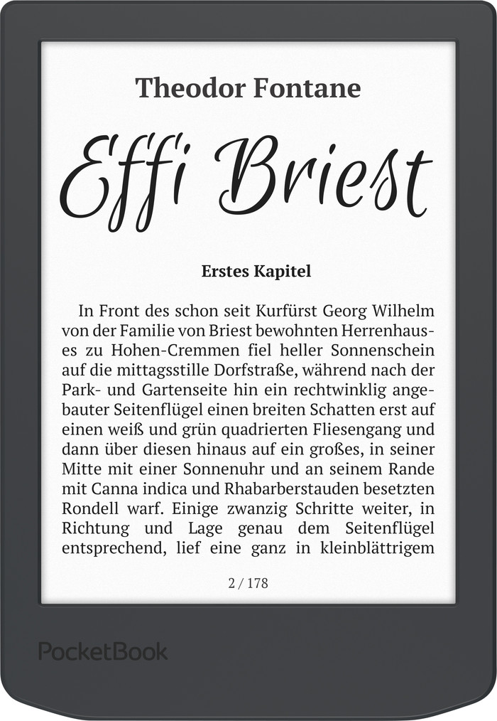 PocketBook Verse Lite Midnight Gray Main Image