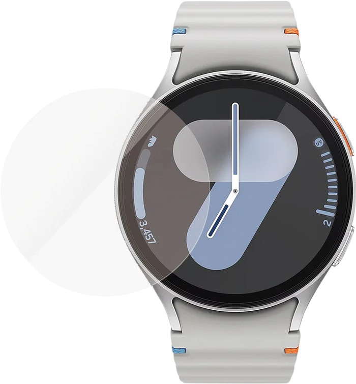 PanzerGlass Antibacterial Samsung Galaxy Watch 7 44mm Screen Protector Glass product in use