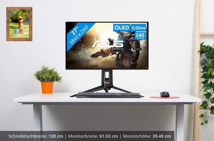 ASUS ROG Swift OLED PG27UCDM visuelles Coolblue 1
