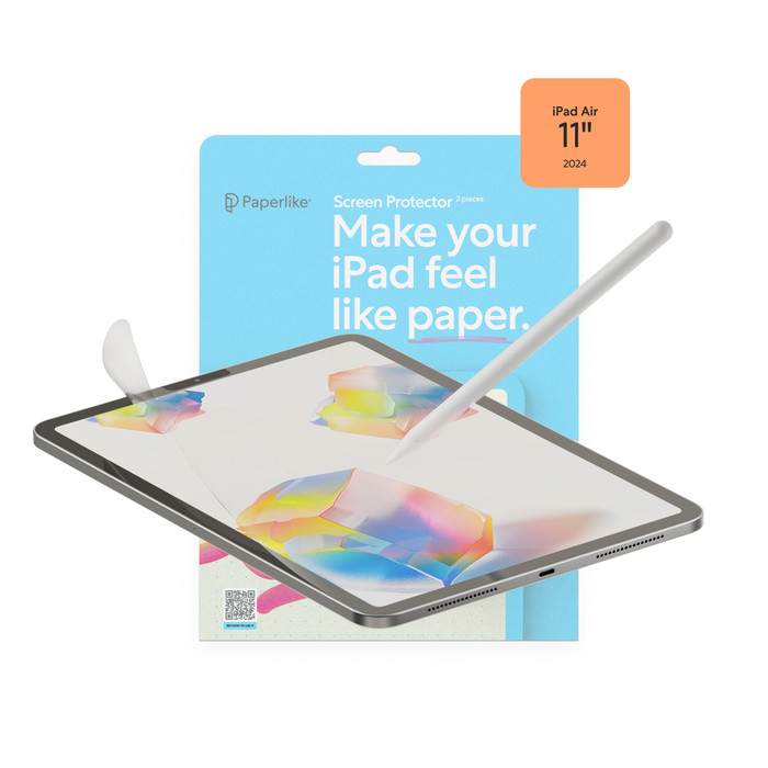 Paperlike Apple iPad Air 11 inches Screen Protector Plastic Duo Pack visual supplier