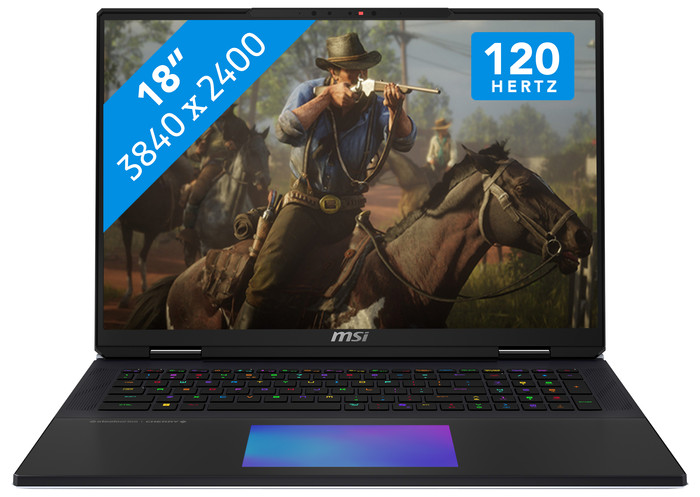 MSI Titan 18 HX AI A2XWJG-656 - 18" - Intel Core Ultra 9 - 64GB RAM/6TB SSD - RTX 5090 Main Image