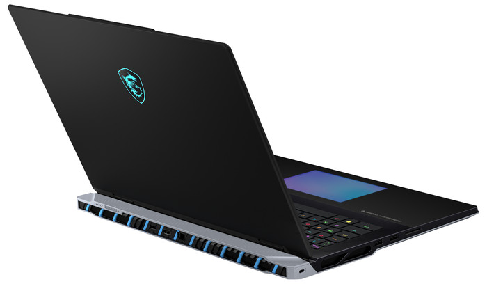 MSI Titan 18 HX AI A2XWJG-656 - 18" - Intel Core Ultra 9 - 64GB RAM/6TB SSD - RTX 5090 rückseite