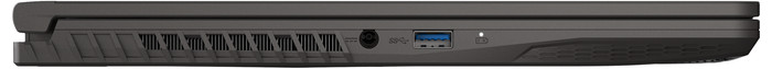 MSI Thin 15 B13UC-3073 - 15,6" - Intel Core i5 - 16GB RAM/512GB SSD - RTX 3050 linke seite