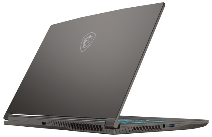 MSI Thin 15 B13UC-3073 - 15,6" - Intel Core i5 - 16GB RAM/512GB SSD - RTX 3050 rückseite