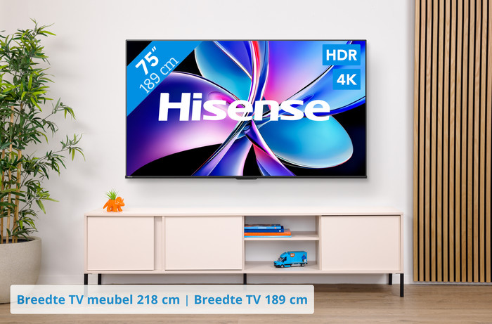 Hisense 75 Zoll PRO QLED E7Q (2025) visuelles Coolblue 1