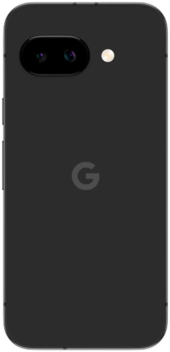 Google Pixel 9a 128GB Schwarz 5G rückseite