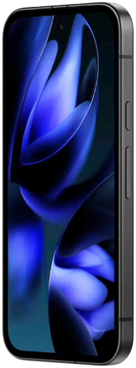 Google Pixel 9a 128GB Schwarz 5G vorne