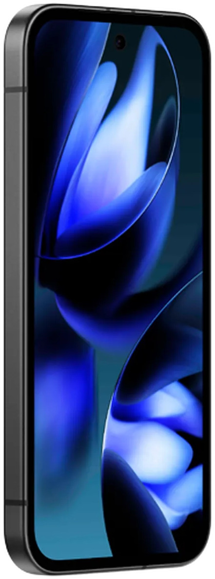 Google Pixel 9a 128GB Schwarz 5G vorne