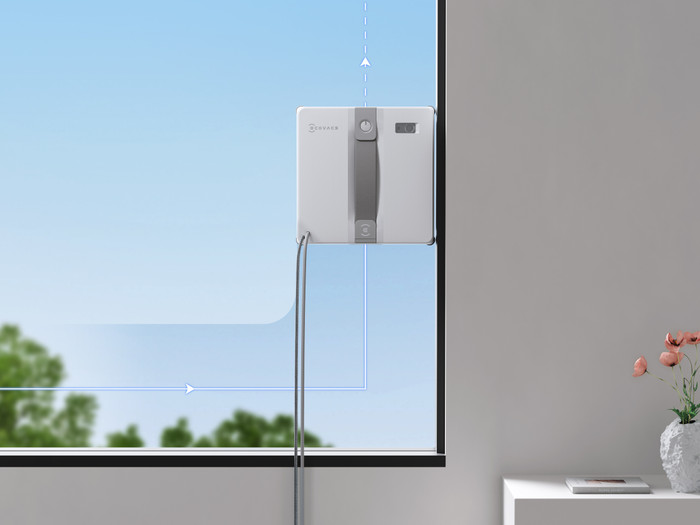 Ecovacs WINBOT MINI produkt in gebrauch