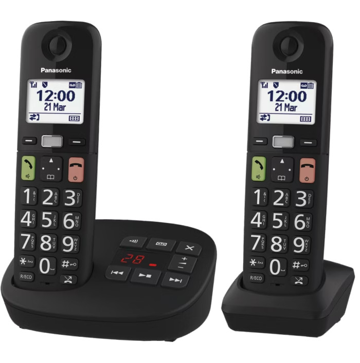 Panasonic KX-TGU132EXB Duo vorne