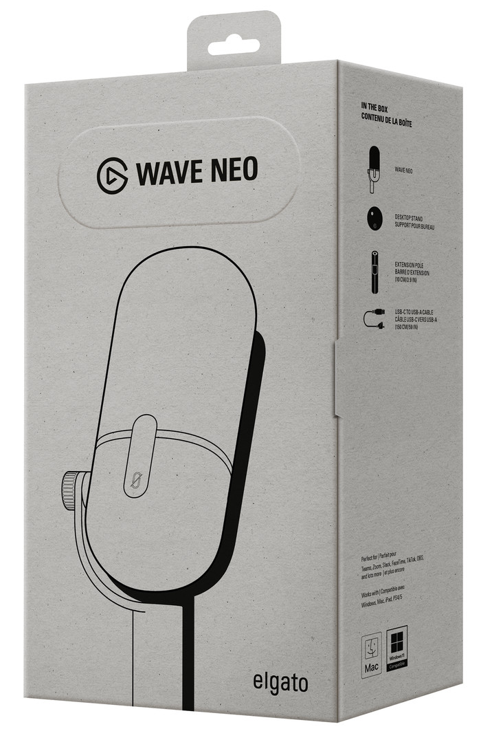 Elgato Wave Neo Streaming Mikrofon verpackung