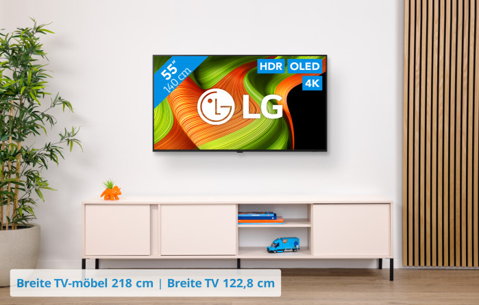 LG 55" OLED B59 4K (2025) + LG DS70TY visuelles Coolblue 1