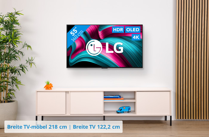 LG 55" OLED evo C5 4K (2025) visuelles Coolblue 1