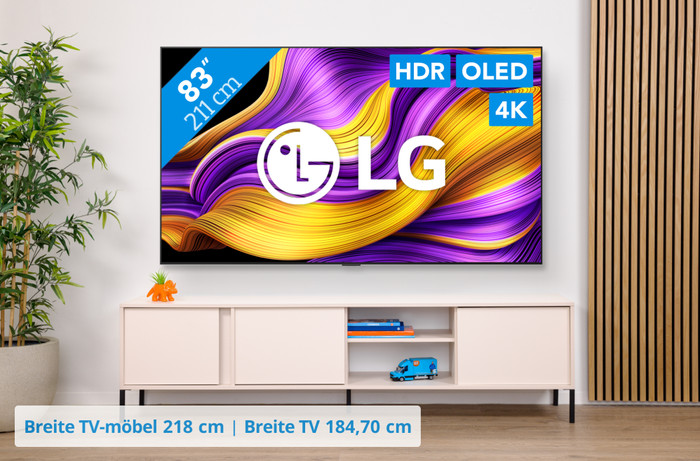 LG 83" OLED evo G57 4K (2025) visuelles Coolblue 1