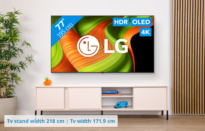 LG 77 inches OLED B59 4K (2025) + LG DS70TY visual Coolblue 1