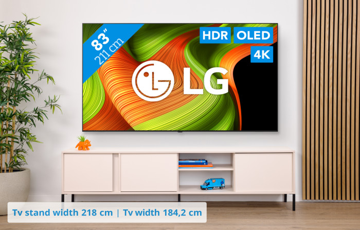 LG 83 inches OLED B59 4K (2025) + LG DS70TY visual Coolblue 1