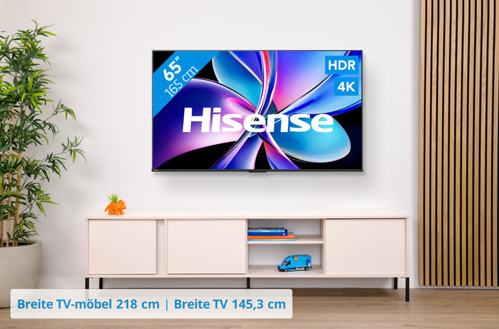 Hisense 65 Zoll PRO QLED E7Q (2025) visuelles Coolblue 1