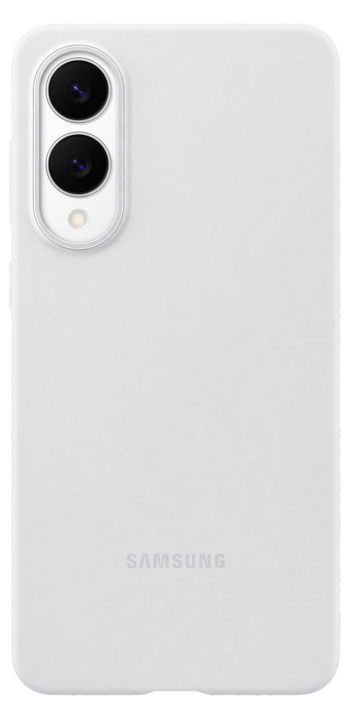 Samsung Galaxy S25 Edge Backcover aus Silikon Grau Main Image
