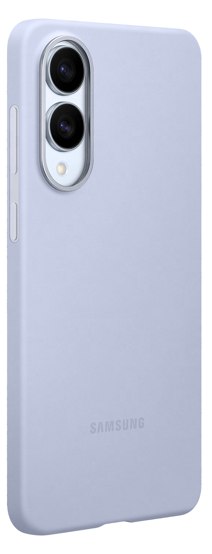 Samsung Galaxy S25 Edge Silicone Back Cover Blue left side