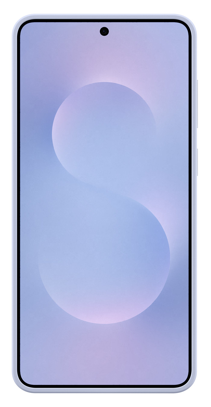 Samsung Galaxy S25 Edge Silicone Back Cover Blue back