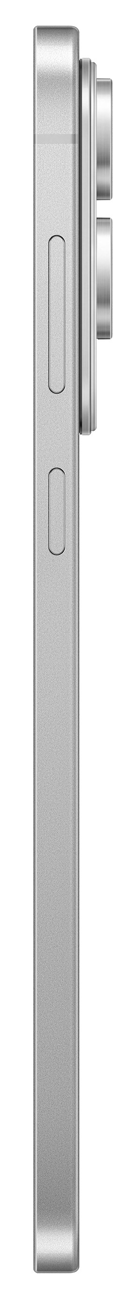 Samsung Galaxy S25 Edge 256GB Silver 5G + Samsung Charger 25W Black right side