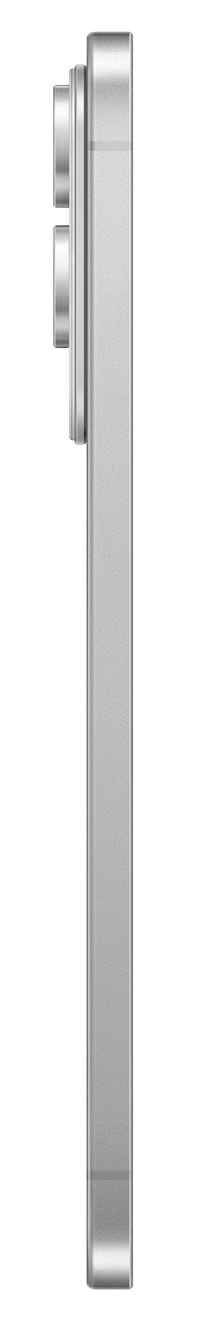 Samsung Galaxy S25 Edge 256GB Silver 5G + Samsung Charger 25W Black left side