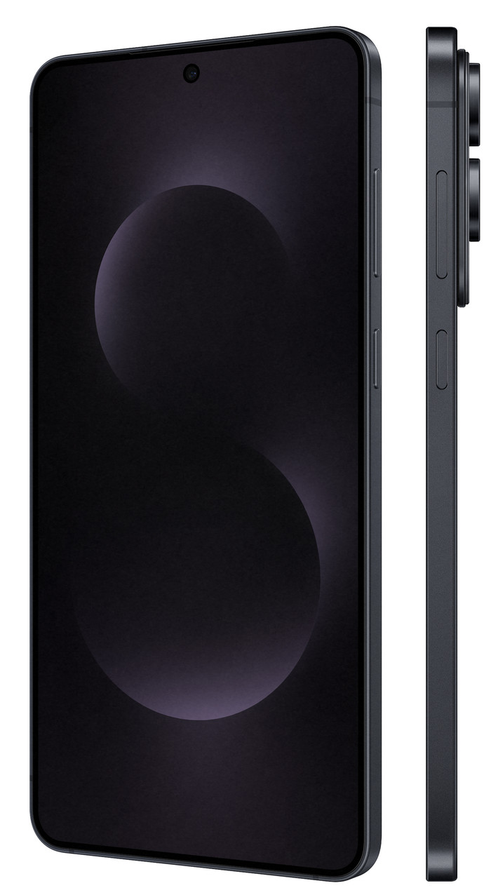 Samsung Galaxy S25 Edge 256GB Black 5G + Samsung Charger 25W Black combined product