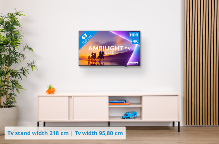 Philips Ambilight 43 inches PUS8500 QLED 4K (2025) visual Coolblue 1