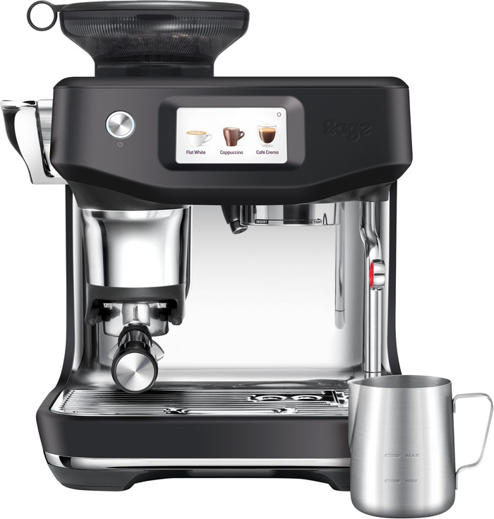 Sage Barista Touch Impress Cold Trüffelschwarz visueller lieferant