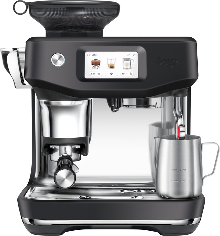 Sage Barista Touch Impress Cold Trüffelschwarz visueller lieferant