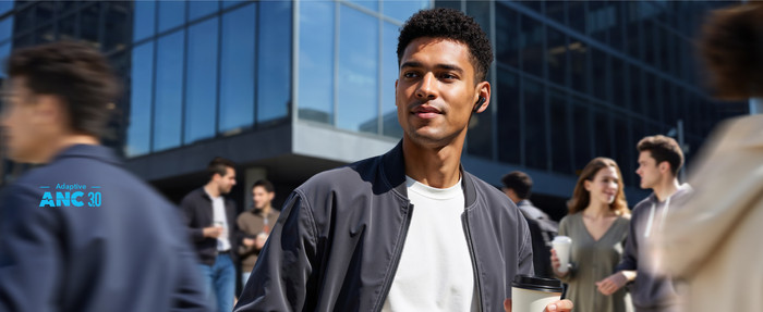 soundcore Liberty 5 Black product in use