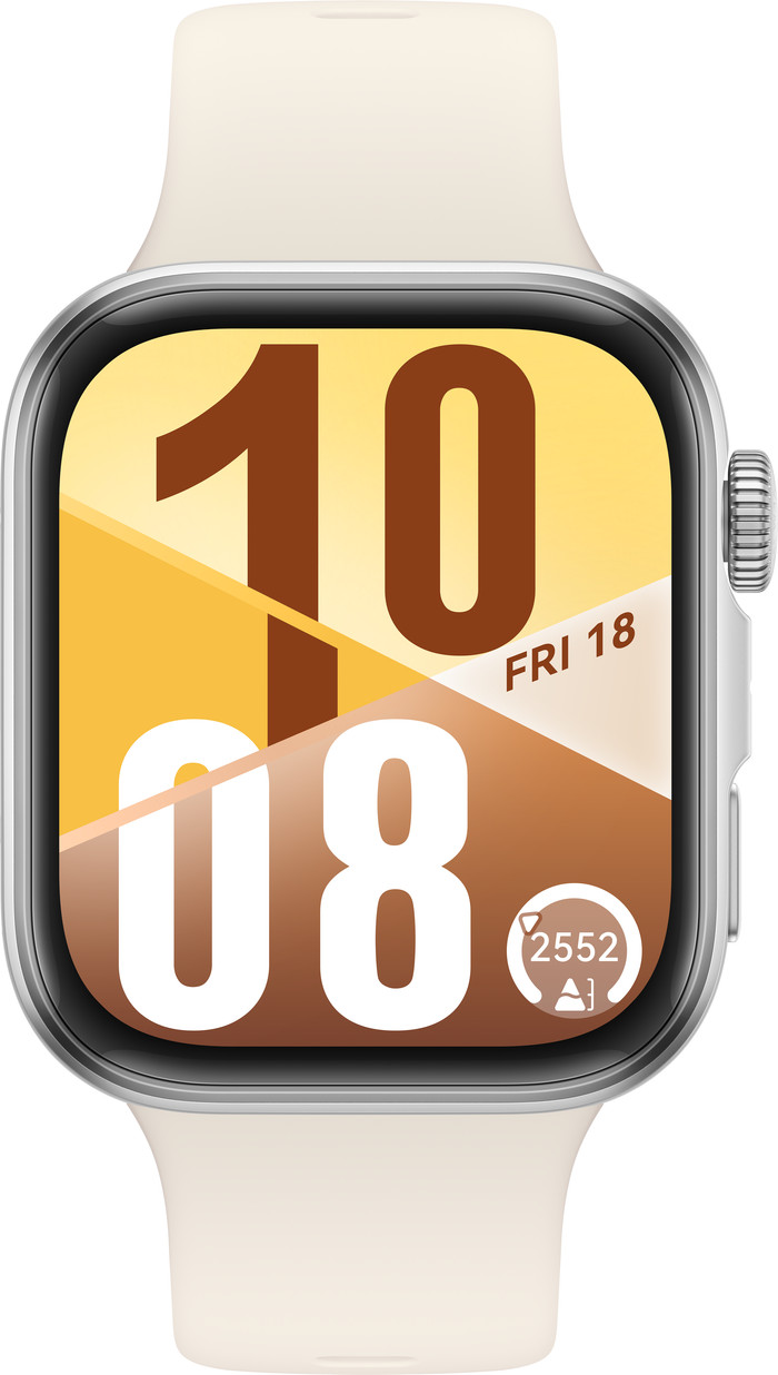 Huawei Watch Fit 4 Silver/White front