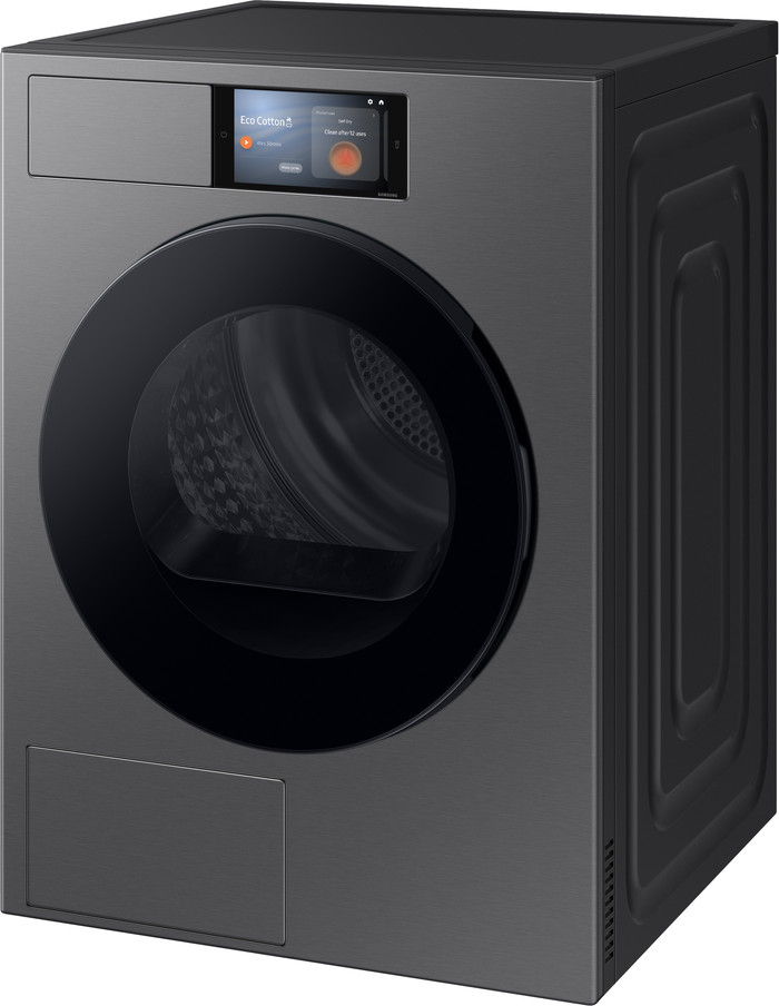 Samsung WF90F09C4S QuickDrive AI Home + Samsung DV90F09F4SU3 Bespoke rechte seite