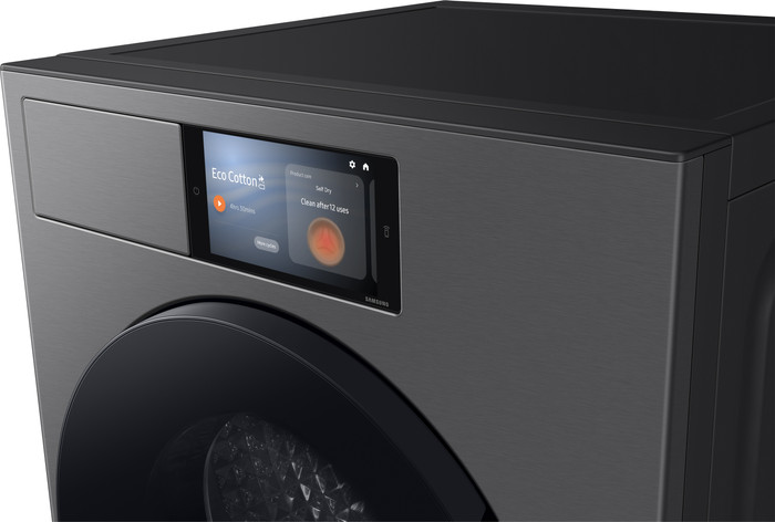 Samsung WF90F09C4S QuickDrive AI Home + Samsung DV90F09F4SU3 Bespoke detail