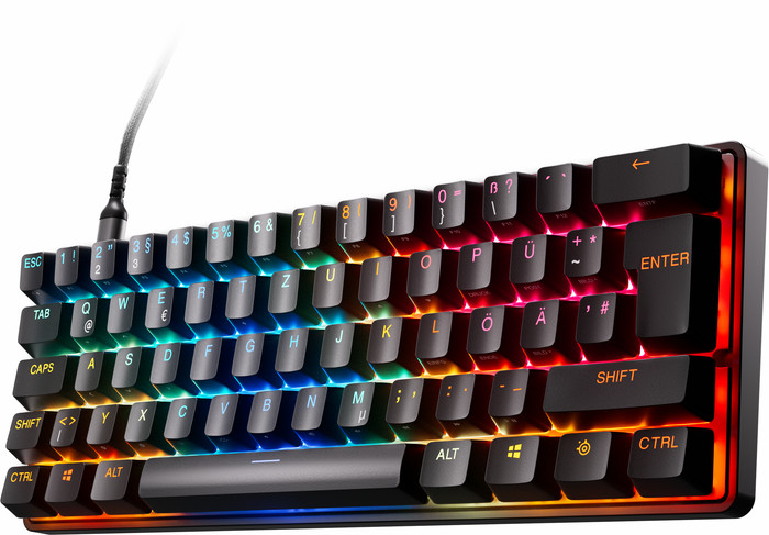 SteelSeries Apex Pro Mini Gen 3 QWERTZ right side
