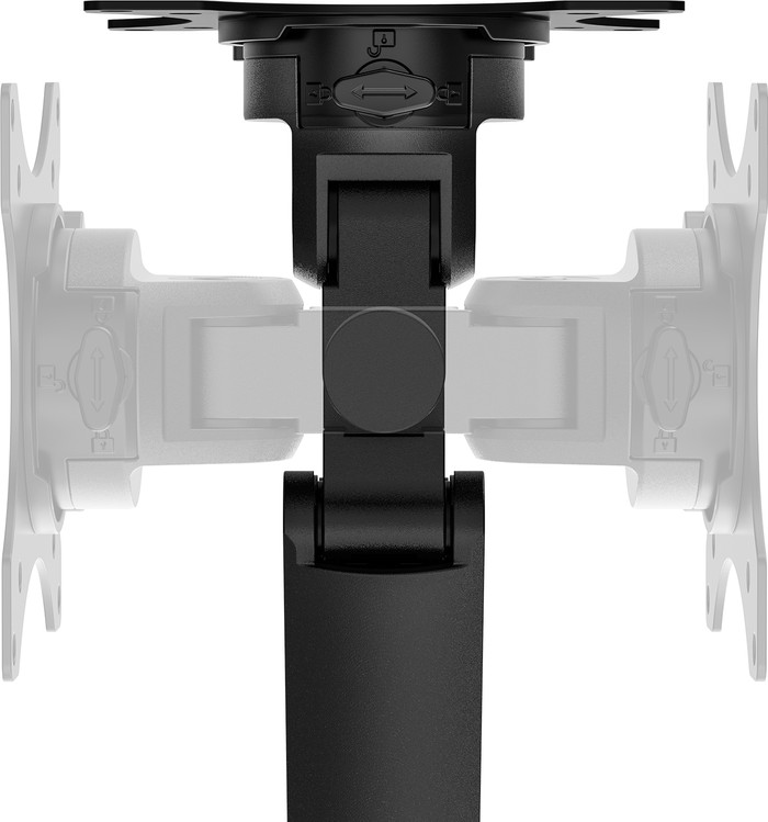 Neomounts NEXT Slim DS70-250BL1 Monitorhalterung Gasgefedert Schwarz detail