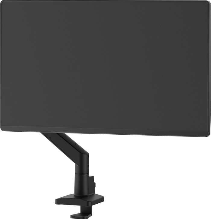 Neomounts NEXT Slim DS70-250BL1 Monitorhalterung Gasgefedert Schwarz produkt in gebrauch