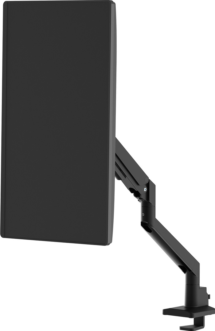 Neomounts NEXT Slim DS70-250BL1 Monitorhalterung Gasgefedert Schwarz produkt in gebrauch