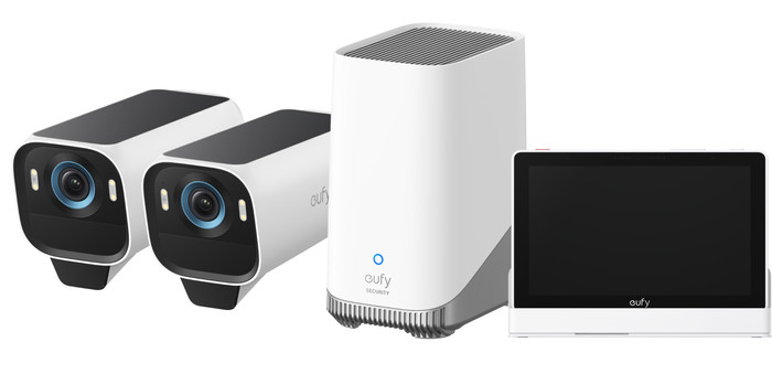 eufyCam S3 Pro Doppelpack + Smart Display E10 Main Image