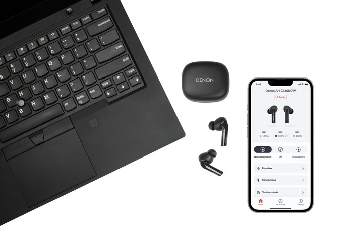 Denon AH-C840NCW Black detail