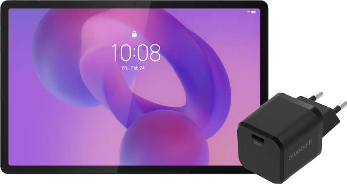 Lenovo Idea Tab Pro 12.7 inches 256GB WiFi Gray + BlueBuilt Charger Main Image