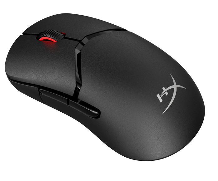 HyperX Pulsefire Saga Pro Wireless Gaming-Maus Schwarz rechte seite