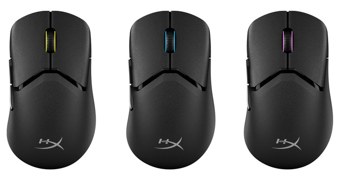 HyperX Pulsefire Saga Pro Wireless Gaming-Maus Schwarz visueller lieferant